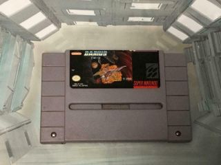 Nintendo Snes Darius Twin Game Authentic Vintage (broken Case)