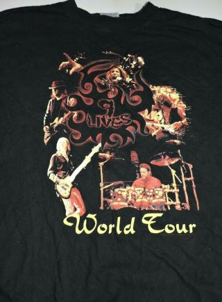 Aerosmith Nine Lives T Shirt Xl Vtg 2 Sided Tour 1997