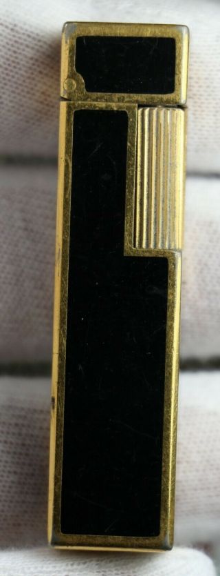 Vintage Cartier Cigarette 18kt Gold Plate Cube Butane Lighter