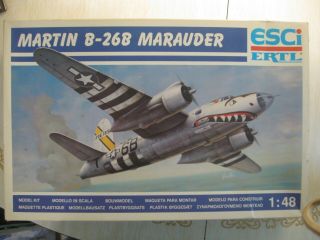 Vintage Esci Ertl 1/48 Martin B - 26m Marauder 4102