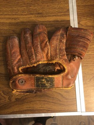 Vintage Nokona Baseball Glove Infield Mitt Leather Pro Line Left Hand