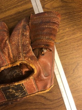 Vintage Nokona Baseball Glove Infield Mitt Leather Pro Line Left Hand 4