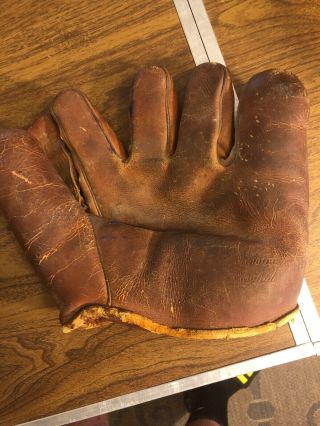 Vintage Nokona Baseball Glove Infield Mitt Leather Pro Line Left Hand 5