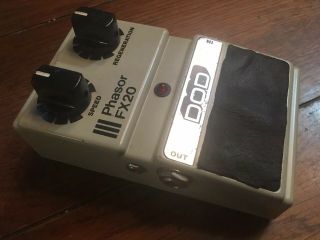 Vintage Early Dod Fx20 Phasor Guitar Effects Pedal