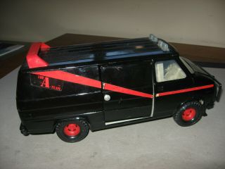 Vintage Ertl " The A Team " Black Diecast Toy Van