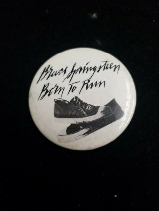 Bruce Springsteen Born To Run Vintage Pin