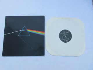 Pink Floyd 1973 Dark Side Of The Moon Vinyl Record Vintage