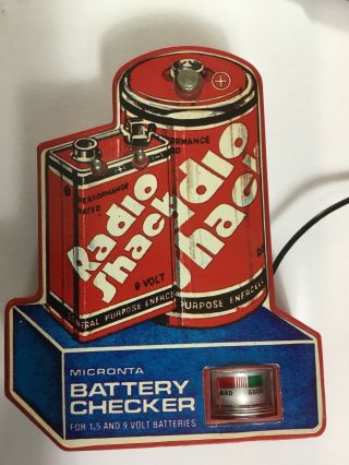 Vintage Radio Shack Micronta Battery Checker 2