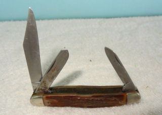 Vintage Powr - Kraft 3 - Bladed Pocket Knife 84 - 65