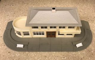 Large Railroad Station,  Restaurant or Mansion HO Scale Building • Vintage Built 3