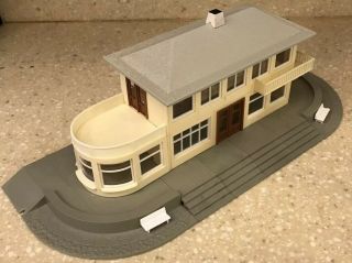 Large Railroad Station,  Restaurant or Mansion HO Scale Building • Vintage Built 7