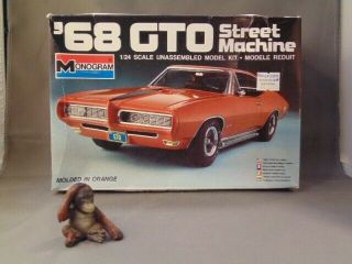 Monogram 1/24 Scale 1968 Pontiac Gto Street Machine Kit 2208