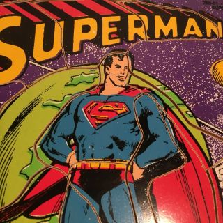 Vintage 1976 Superman Frame Tray Puzzle DC Comics Playskool 2