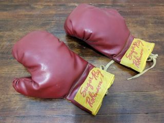 Vintage Sugar Ray Robinson Boxing Gloves