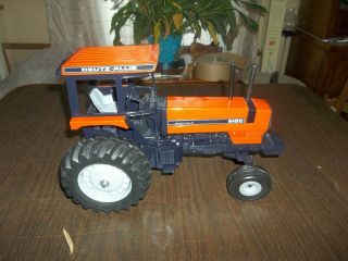 Vintage 1/16 Orange Deutz Allis 9150 Collector Edition Farm Toy Tractor 2