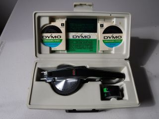 Vintage Dymo 1570 Deluxe Tapewriter Label Maker