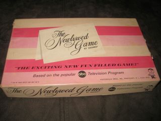 Vintage 1967 (1st Edition) Hasbro The Newlywed Game Complete 2615