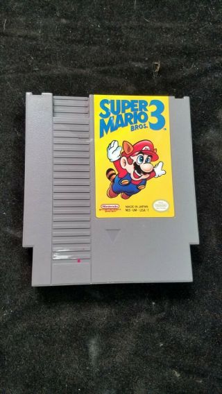 Vintage Nintendo Nes Mario Bros.  3 Video Game
