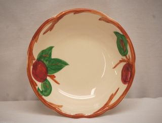 Old Vintage Apple By Franciscan 5 - 1/4 " Fruit Dessert Bowl American Backstamp
