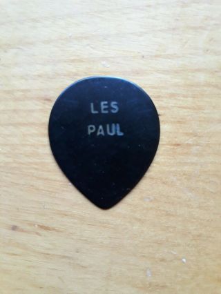 Vintage Les Paul Guitar Pick Plectrum Early 50 