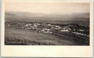 Vintage Como,  Colorado Postcard Bird 
