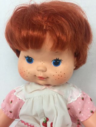 Baby Strawberry Shortcake Doll Blow Kisses Baby Kisses Vintage 1982 Kenner