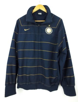 Inter Milan Internazionale Nike Vintage Football Training Jacket Soccer Size Xl