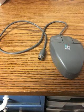 Vintage Logitech Mouseman Ps/2 Serial Mouse 3 Button (m - Cq38)