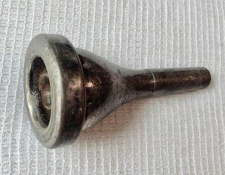 Vintage Mouthpiece For Tuba Or Other Large Horn