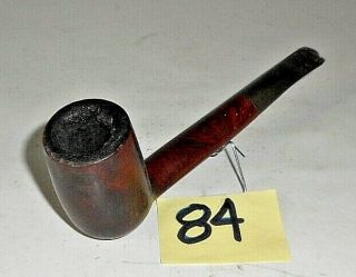 Vintage Classic Style Briar Wood Bowl 5 3/4 " Pipe 84