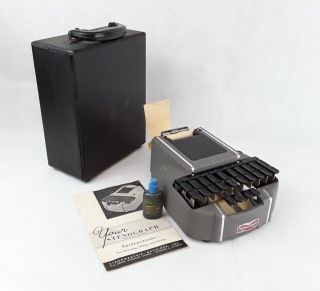 Vintage Stenographic Machine Stenograph Standard Model - Chicago Usa With Case