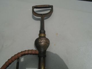 Vintage Success Hand Pump Salem Ohio Deming Co.  Water Pump Brass & Cast Iron