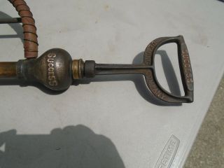 Vintage Success Hand Pump Salem Ohio Deming Co.  Water Pump Brass & Cast Iron 3