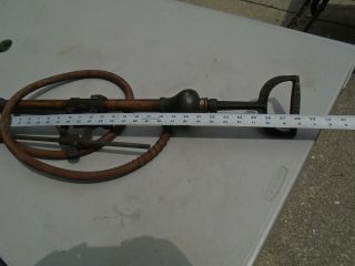 Vintage Success Hand Pump Salem Ohio Deming Co.  Water Pump Brass & Cast Iron 8