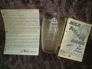 Vintage Magic Trick Milk Pitcher Magician Prop Chanin Adams? Fetsch Estate Find