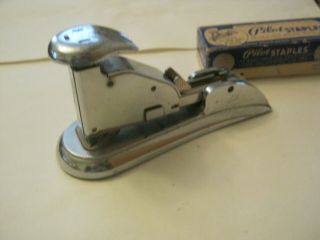 Vintage Consolidated Stapler,  Plus Box Of Staples (cs - 43)