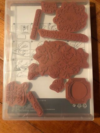 Stampin Up’s Retired Very Vintage Hostess Stamp Set 2