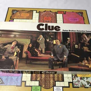 Clue Parker Brothers Vintage 1972 Complete
