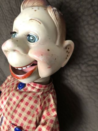 Vintage Ideal Howdy Doody Ventriloquist Doll Dummy 20” 2