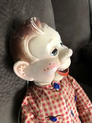 Vintage Ideal Howdy Doody Ventriloquist Doll Dummy 20” 4