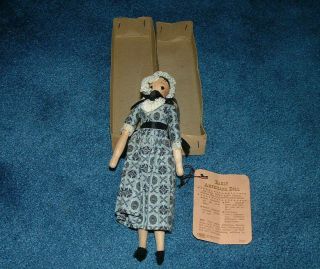 Vintage Early Americana Doll - Shackman - Made In Japan Early 1960 