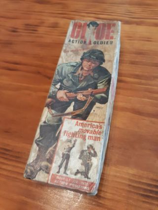 Vintage 1964 Gi Joe Action Soldier Early Edition Triple Trade Mark Box Only
