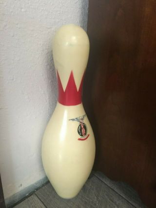 Vintage Real Bowling Pin " Brunswick 50 "
