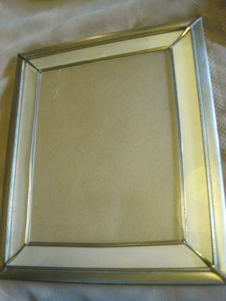 Vtg 13.  25x11 " Metal Gold Tone Picture Frame Ornate Art Deco Mid - Century