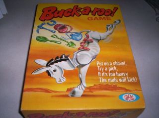 Vintage Ideal Buck A Roo Game Complete