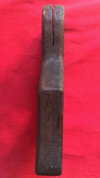 VINTAGE ONE MAN CROSS CUT LOGGING SAW REAR D SHAPE HANDLE DRILL YOUR OWN HOLES 4