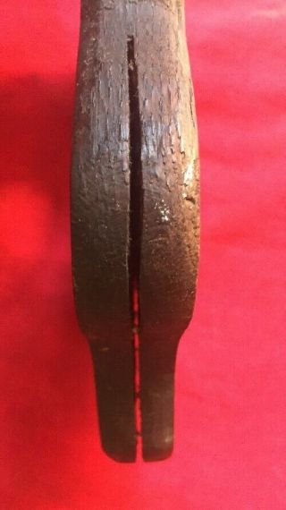 VINTAGE ONE MAN CROSS CUT LOGGING SAW REAR D SHAPE HANDLE DRILL YOUR OWN HOLES 5