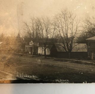 Vintage photos postcard Railroad Depot Train Rosamond,  Illinois Cal Resler Photo 4