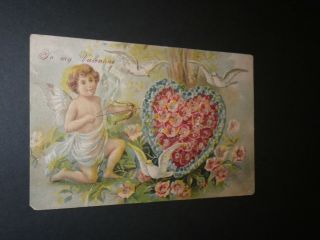Old Vintage Antique Valentine 