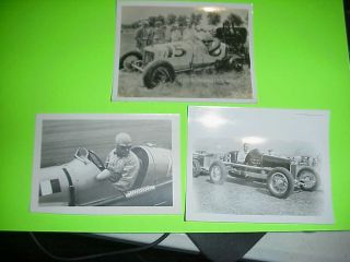 3 Vintage Race Car Photos 1 Wilson 50s From 30s Spanglers Wreck Raph Looks Back